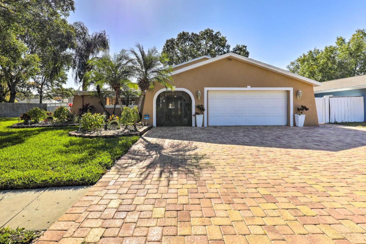 Cozy Home In Heart Of Tampa With Lanai And Pool! Exteriör bild